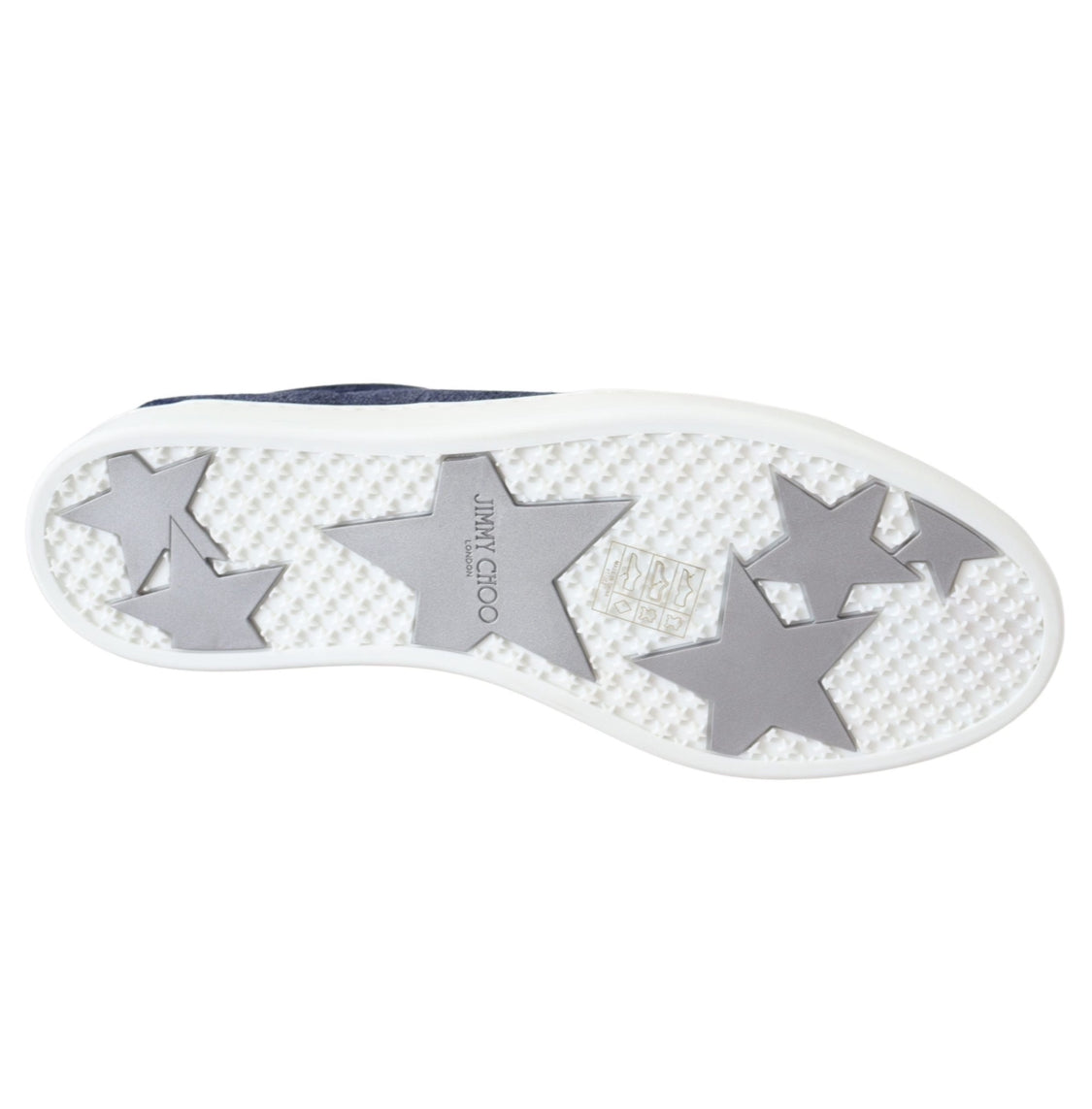 Jimmy Choo Miami Denim Low Top Sneakers
