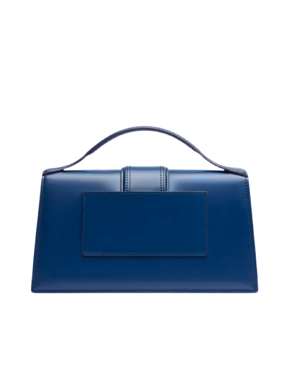 Jacquemus Navy Blue Leather Le Grand Bambino Handbag