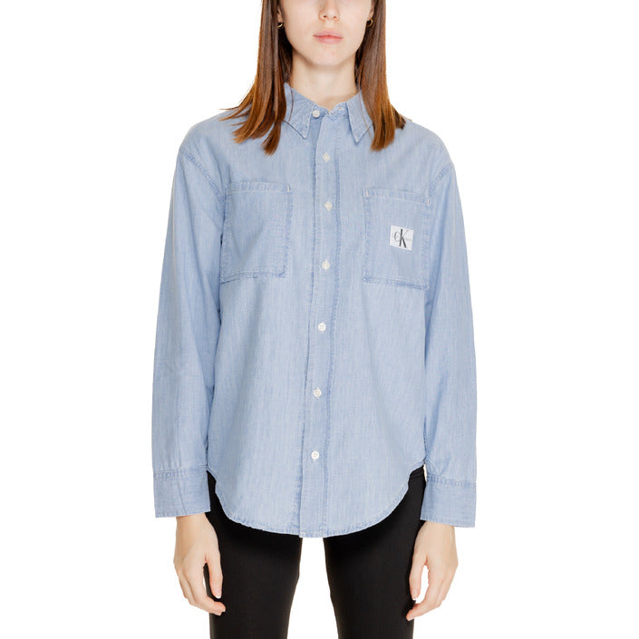 Calvin Klein Jeans Logo 100% Cotton Shirt