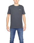 Columbia Logo 100% Cotton T-Shirt - grey