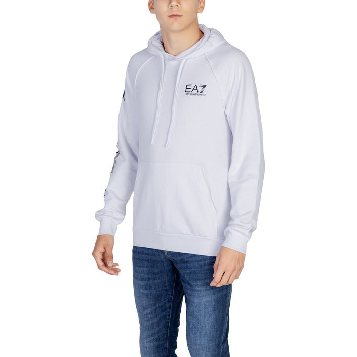 EA7 By Emporio Armani Logo Hooded Pullover