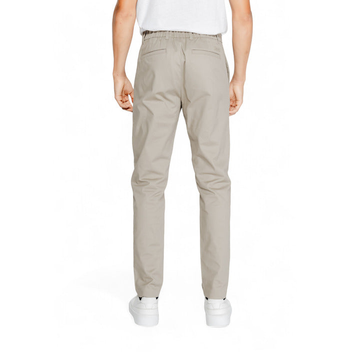 Calvin Klein Logo Cotton Slim Fit Chinos