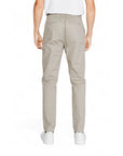 Calvin Klein Logo Cotton Slim Fit Chinos