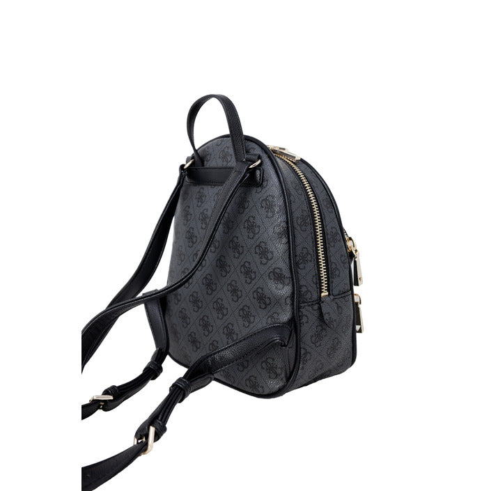 Guess Logo Monogram Vegan Leather Backpack