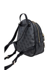 Guess Logo Monogram Vegan Leather Backpack