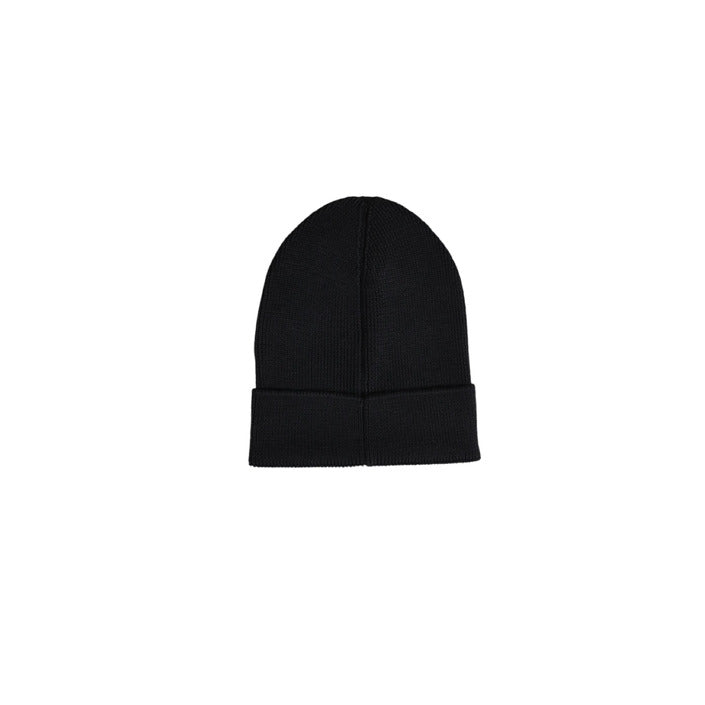 Boss Logo All Black Wool-Blend Beanie