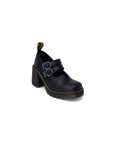 Dr. Martens Logo Double Buckle Block Heel Shoes