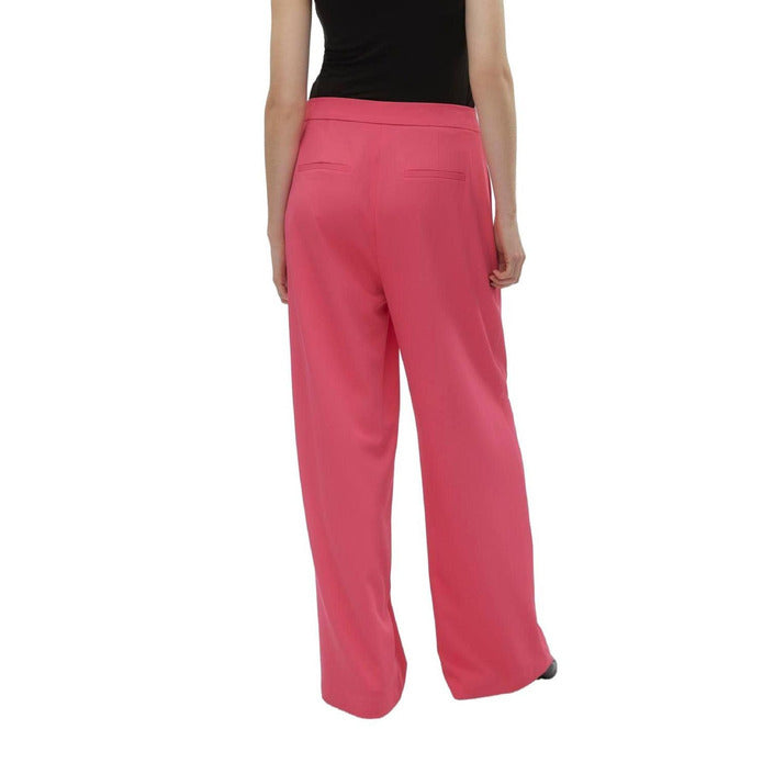 Vero Moda Fuchsia Pink Wide Leg Suit Pants