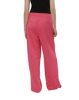 Vero Moda Fuchsia Pink Wide Leg Suit Pants