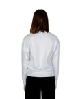 Armani Exchange Studded & Embellished Logo Cotton-Rich Sweatshirt