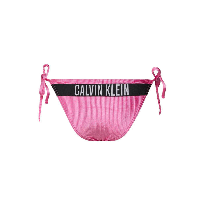 Calvin Klein Logo Bikini Bottom Pink