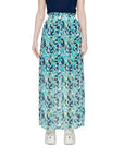 Morgan De Toi Abstract Art Flowy Maxi Skirt