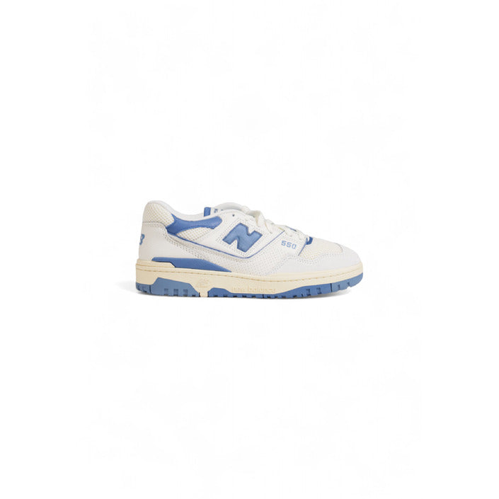 New Balance Logo Leather Low Top Lace-Up Sneakers - Multiple Colors