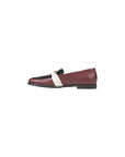 Furla Logo Genuine Leather Loafers