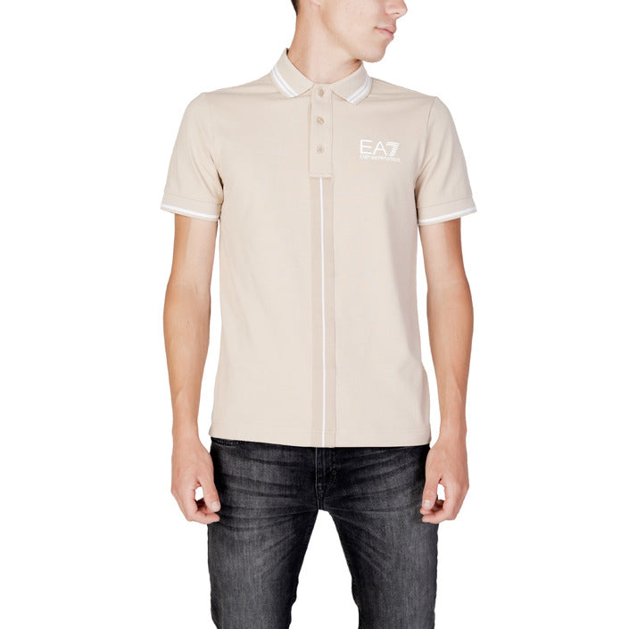 EA7 By Emporio Armani Logo Polo Shirt Cotton