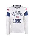 U.S. Polo Assn. Logo Long Sleeve Pure Cotton T-Shirt