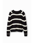 Desigual Stripes Wool-Blend Sweater
