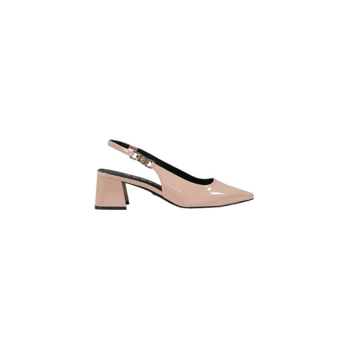 Guess Minimalist Slingback Pointed Toe Block Heels