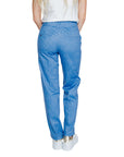 Street One Blue Wide Leg Pants