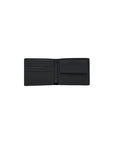 Calvin Klein Logo Genuine Leather Black Wallet