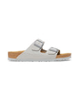 Birkenstock Minimalist Grey Double Buckle Strap Sandals