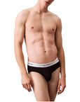 Calvin Klein Logo Cotton-Stretch Briefs