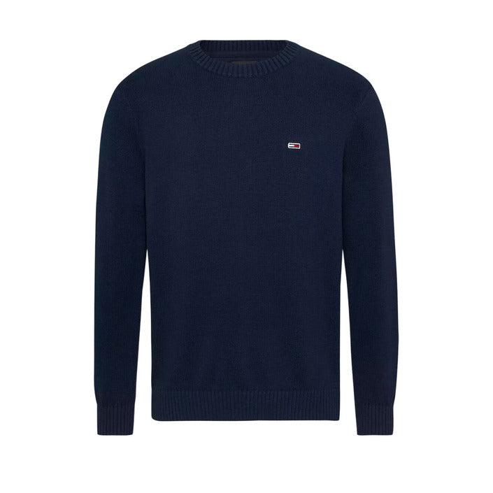 Tommy Hilfiger Jeans 100% Cotton Crewneck Sweater - blue