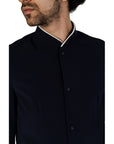 Armani Exchange Logo Blazer & Jacket - Blue