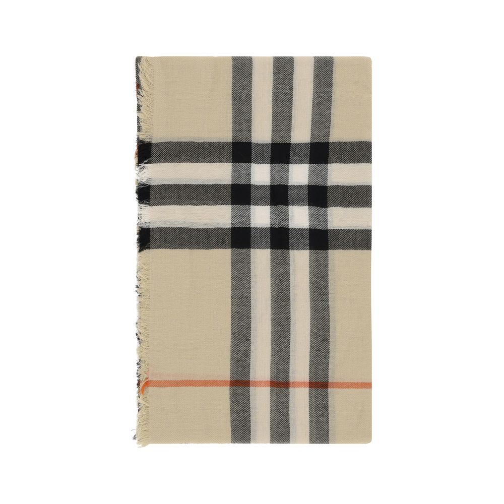 Burberry Wool Archivio Check Scarf
