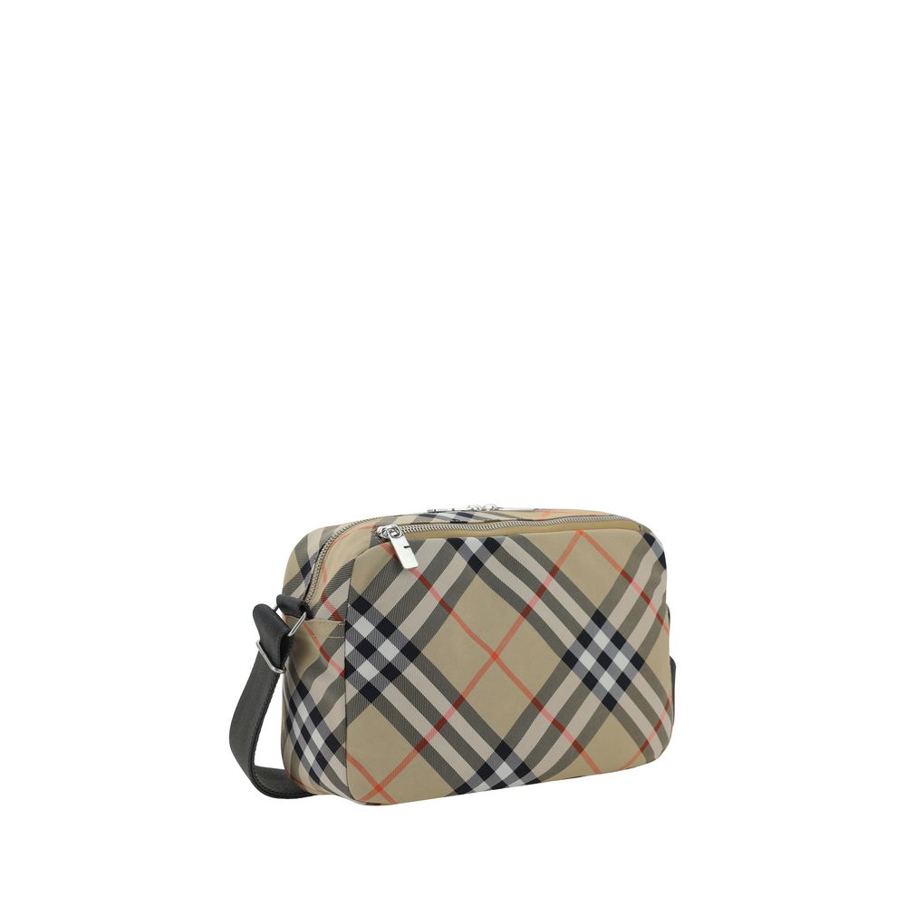 checked all over shoulder bag