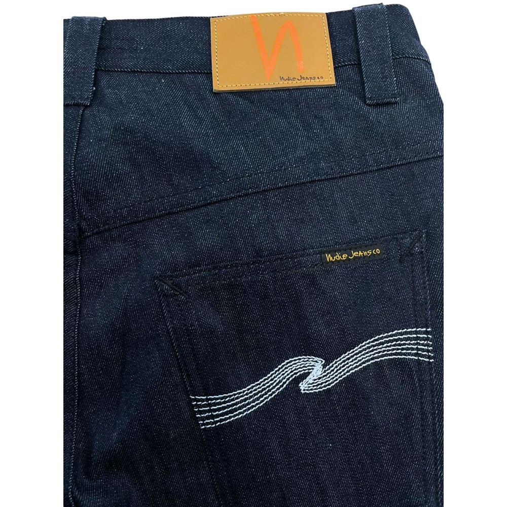 Nudie Jeans Slim-Straight Leg Fit Jeans - Made In Italy