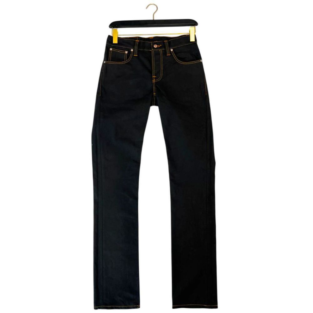 Nudie Jeans Slim Fit Black Jeans - Made In Italy