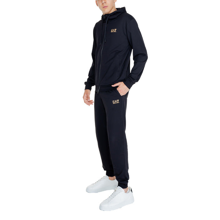 EA7 By Emporio Armani Athleisure Cotton-Rich Performance Tracksuit