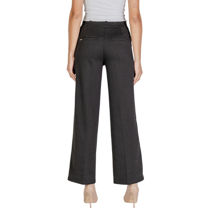 Street One Black Wide Leg Suit Pants