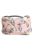 Chanel Pink Cruise Collection Parfait Canvas Printed Bag & Purse