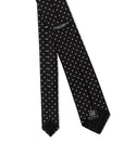Dolce & Gabbana Polka Dot Silk Suit Tie