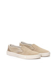 Dior Beige Slip On Leather Sneaker