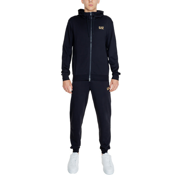 EA7 By Emporio Armani Athleisure Cotton-Rich Performance Tracksuit