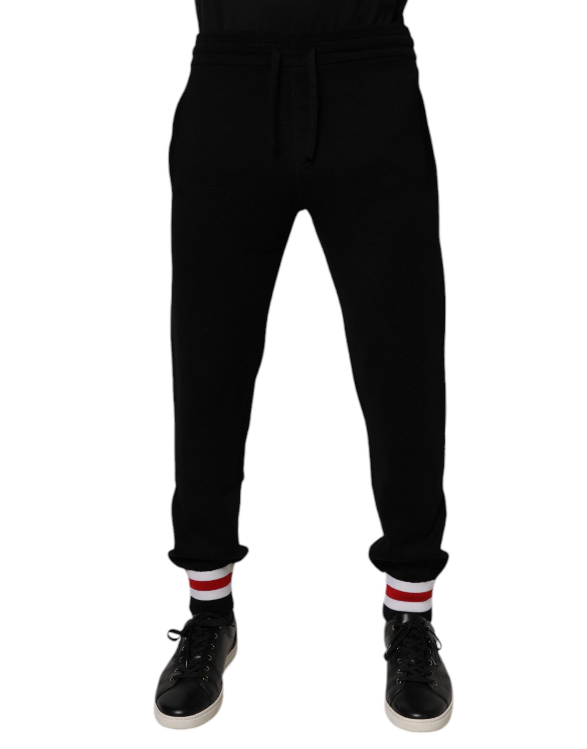 Dolce & Gabbana Black Jogger Pants