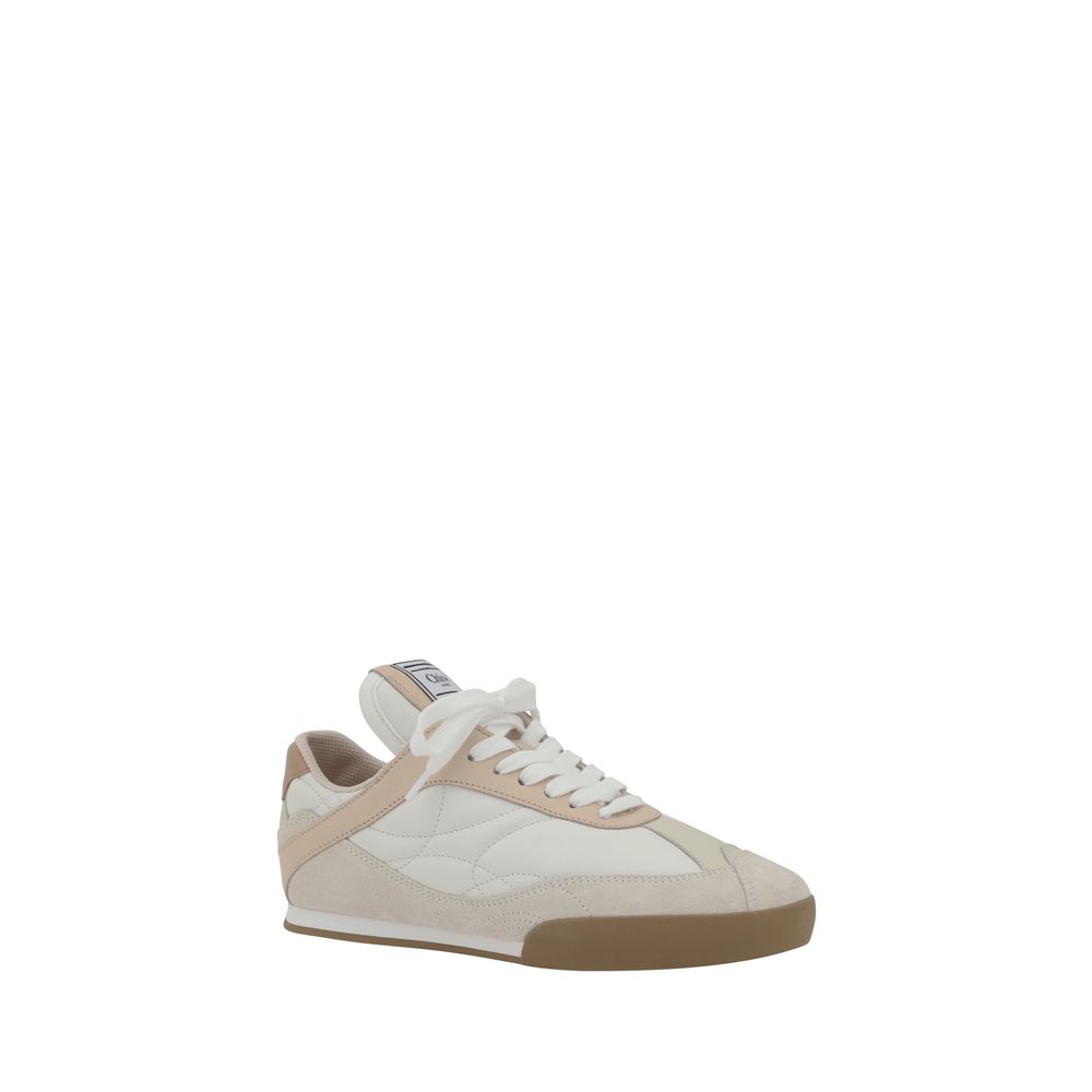 Chloé Kick Leather Low Top Sneakers