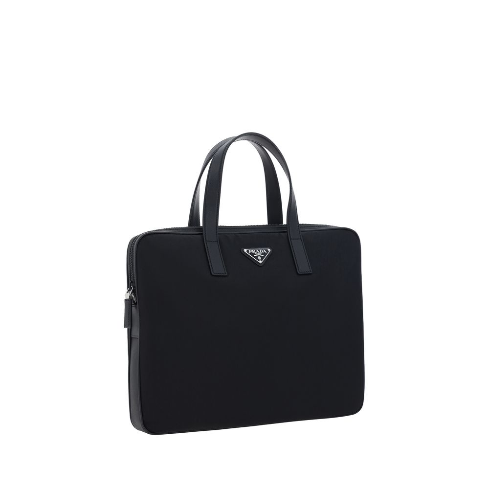 top handle shoulder slim briefcase bag
