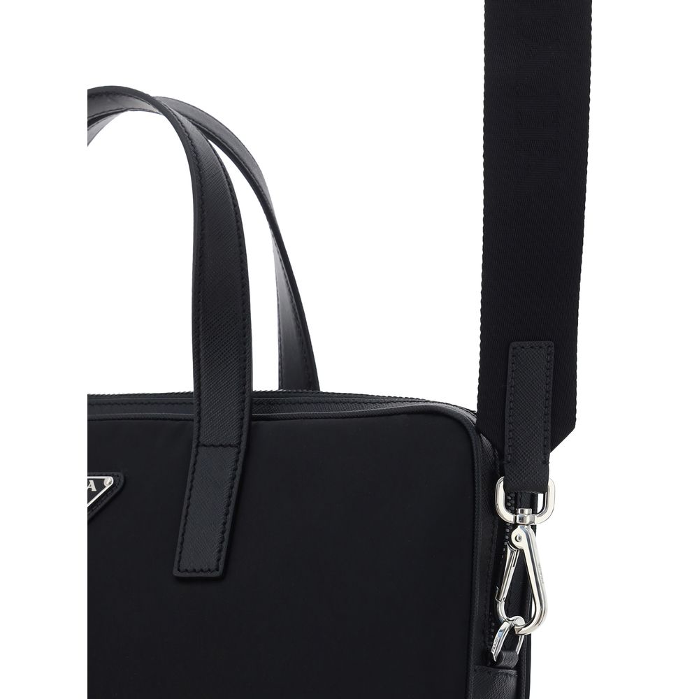 top handle shoulder slim briefcase bag
