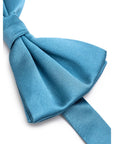 Dolce & Gabbana Silk Bow Tie - Cool Blue