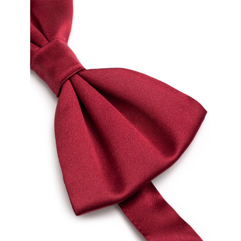 Dolce & Gabbana Silk Bow Tie - Red
