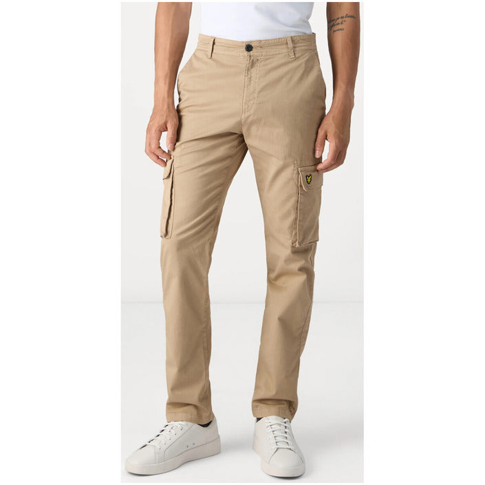 Lyle &amp; Scott Logo Slim Fit Cargo Pants Cotton-Rich