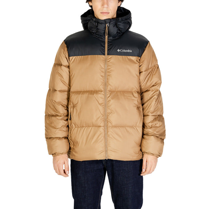 Columbia Logo Hooded Puffer Jacket