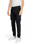 Gas Minimalist Cotton Cargo Joggers