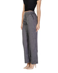 JDY Minimalist Grey Wide Leg Suit Pants