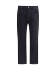Saint Laurent Charcoal Regular-Straight Leg Mick Jeans