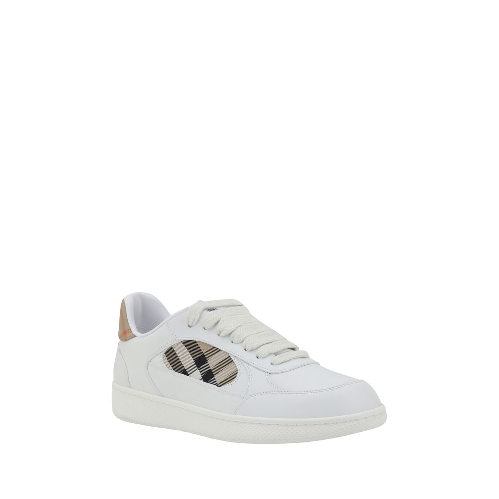 Burberry Leather Low Top Sneakers